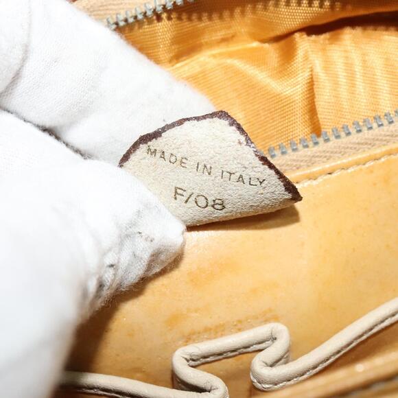 CELINE Shoulder Bag Leather Ivory Gold - Picture 13 of 13